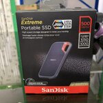 SanDisk SSD Extreme Portable 500GB ตัวแรง สภาพใหม่ๆ ใช้งานแค่ 2 ชั่วโมงกว่าๆ