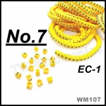 ตัวเลขมาร์คสาย No. 7 / EC-1 (WM107)