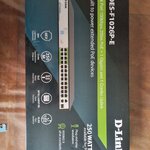 D-Link DES-F1026P-E 250M 24-Port 10/100 PoE/PoE+