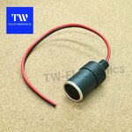 ที่จุดบุหรี่ในรถยนต์ (ตัวเมีย) มีสายไฟ / SMOF02