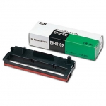 ขายถูก ผ้าหมึกเครื่องตอกบัตร ER-102E (Black-Red) แท้