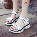 รองเท้าลำลองเมจิกเทปทูโทน (สีขาว)