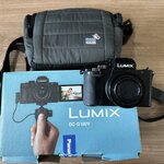 Camera กล้อง Lumix DC-G100 + ขาตั้ง + กระเป๋า