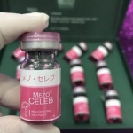 Mezo Celeb เมโสเห็ด อย.ไทย เพื่อผิวที่ดูเปล่งประกายอ่อนเยาว์ เส้นริ้วร่องลึกแลดูลดเลือนลงชุ่มชื้น กระชับ (ปริมาณ 1 กล่อง 12 ขวด)