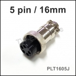 PLT (ตัวเมีย) 5pin 16mm / PLT1605J