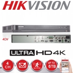 ราคาถูก HIKVISION 8MP TVI DVR DS-7204HTHI-K1 (4CH) NEW