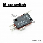 ไมโครสวิทช์ SVGO (มีก้านยาว 25mm) (สีดำ+แดง) / MWI009