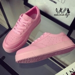 รองเท้าสปอร์ตพาสเทล (สีชมพู)