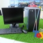 pc gview ชุดพร้อมใช้ จอ 17 พร้อม เม้าส์ คีร์บอร์ด usb wifi i5-650 ram 4 GB HDD 320 GB vga 1G
