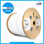ขายถูก Link CAT 6A UTP XG (750 MHZ) CAB (US-9146LSZH) 305 M.*/Roll