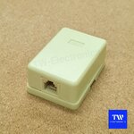 ตลับโทรศัพท์ 4C (1ช่อง) / TEB001