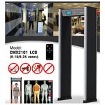 ขายถูก เครื่องตรวจจับโลหะ ประตูตรวจจับโลหะ Walkthrough CMX2101LCD