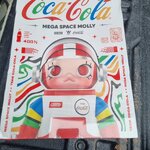 POP MART MEGA SPACE MOLLY 400% TEAM COCA-COLA กล่องบุบ เปิดเช็คของข้างใน