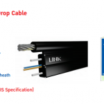 ขายถูก LINK UFH9521 FTTH FLAT, 1C STRANDED DROP CABLE, LSZH, INDOOR-OUTDOOR