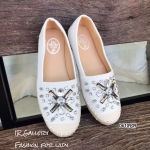 รองเท้าสลิปเปอร์แต่งคริสตัล