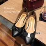 รองเท้าคัทชู Style Ferragamo (สีดำ)