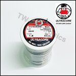 ตะกั่วบัดกรี ULTRACORE 0.6 มม. / 1 ปอนด์