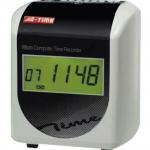 เครื่องบันทึกเวลา ALPHA-TIME รุ่น ALP-210DB (แถมฟรีบัตรตอก 100 ใบ แผงเสียบบัตร 50 ช่อง 1 แผง)