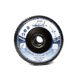 แผ่นเจียรทรายซ้อนหลังแข็ง MARATHON 4 นิ้ว No.120 Flap Disc Aluminum Oxide (10อัน/กล่อง)