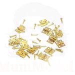 หม่ำโมเดลบานพับจิ๋ว รหัส 6 ได้ 20 ตัวพร้อมตะปูเสียบ อะไหล่ทำโมเดลรถบรรทุก