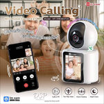 ขายถูก Hi-view กล้องโรบอท Wi-Fi รุ่น HP-31ROBOT20W-S พูดคุยแบบเห็นหน้าได้ มีไมค์และลำโพง แจ้งเตือนหมุนตามบุคคล ประกันศูนย์