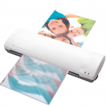 จัดโปร เครื่องเคลือบบัตรพลาสติก GBC Inspire Plus A3 ราคา4300 ฟรี พลาสติก 125M A4(65X95) 100แผ่น