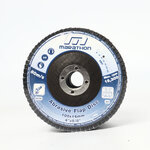 แผ่นเจียรทรายซ้อนหลังแข็ง MARATHON 4 นิ้ว No.80 Flap Disc Aluminum Oxide (10อัน/กล่อง)