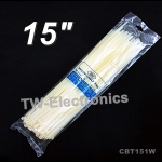 เคเบิ้ลไทร์ 15 นิ้ว (สีขาว) / CBT151W