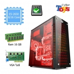 คอมสำหรับงานออกแบบ และเล่นเกมส์ WorkStation 8/16Core Ram 16 G