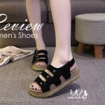 รองเท้าลำลองเมจิกเทปสไตล์เกาหลี