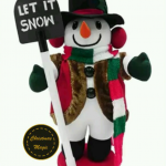 (pre-order 2 weeks) ตุ๊กตาหิมะ 30 นิ้ว Snowman Let it Snow (30")