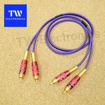 สายสัญญาณเสียงAudio (หัวRCAท้ายสปริง) **สั่งทำ ติดต่อไลน์: tw28shop