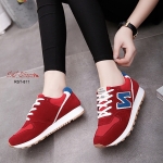 รองเท้าผ้าใบ Style New Balace (สีแดง)