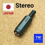 3.5mm Stereo ตัวเมีย PVC JAPAN
