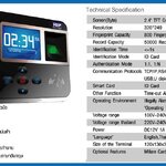 ขายถูก HIP Ci805U เครื่องสแกนลายนิ้วมือและอ่านบัตรเพื่อบันทึกเวลาและควบคุมประตู