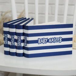 อัลบั้มสั่งทำใส่ชื่อ ลาย Stripe Line