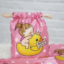 ถุงผ้าซาติน ของขวัญ