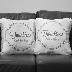 หมอนอิง ร้าน Twinkle Nails & Spa