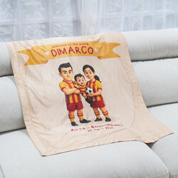 ผ้าห่มสั่งทำ ออกแบบลายใหม่ จาก ChatGPT