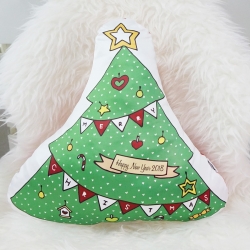 หมอนลายต้นคริสมาสต์ Chirstmas Tree