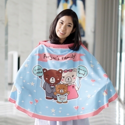 ผ้าคลุมให้นม สั่งทำใส่ชือ ลายครอบครัวหมี