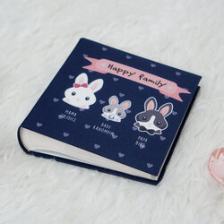 อัลบั้มสั่งทำใส่ชื่อ ลายครอบครัวกระต่าย - Rabbit Family