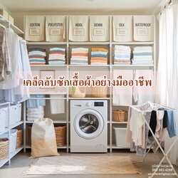 เคล็ดลับซักเสื้อผ้าอย่างมืออาชีพ ถนอมเสื้อผ้าสุดรักให้อยู่คู่คุณนาน ๆ