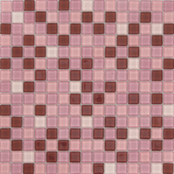 COTTO โมเสค กลาส เบลนด์ 06 ชมพ(06S)(12x12) GA (จำนวน 1 แผ่น)