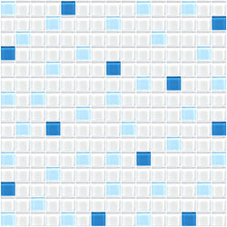 COTTO โมเสค กลาส เบลนด์ 01 ฟ้า(06S)(12x12) GA (จำนวน 1 แผ่น)