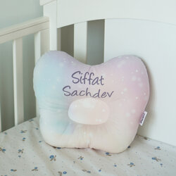 หมอนเด็ก หมอนหลุม Baby Pillow สั่งทำใส่ชื่อ ลาย Cotton - Candy