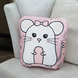 หมอนของขวัญพร้อมส่ง Mommy Mouse - Pink