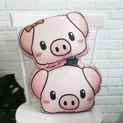 หมอนสั่งทำใส่ชื่อ ลายหมู