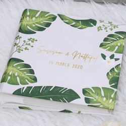 อัลบั้มสั่งทำใส่ชื่อ ลาย Palm