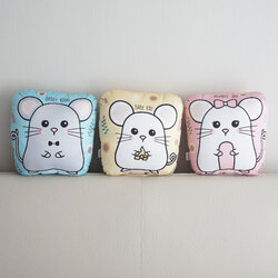 หมอนสั่งทำใส่ชื่อ ลาย Mini Mouse